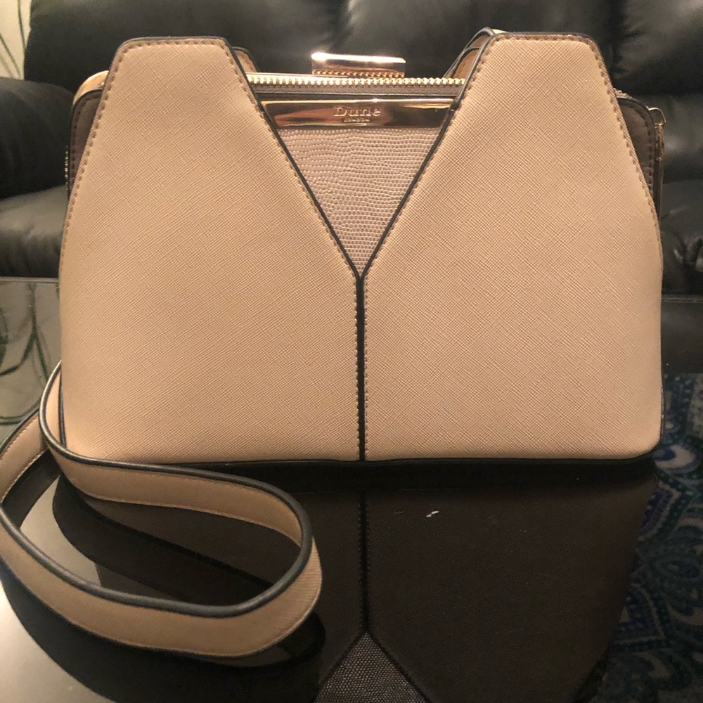 Nude Cross-body Bag